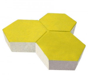 Gạch block tự chèn hình sao (chữ Y)-vàng