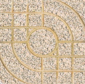 Gạch lát Terrazzo 400×400 (mm) – DP-40-1002 – Vàng